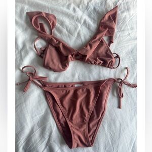 Xhilaration Mauve Bikini Set